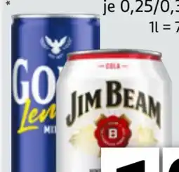 Edeka Xpress Jim Beam Mixgetränke Angebot