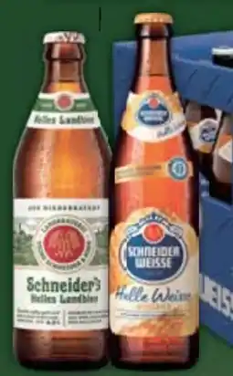 E-Center Schneider Weisse Bier Angebot