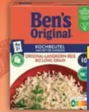 E-Center Ben's Original Kochbeutel Original-Langkorn-Reis Angebot