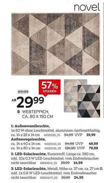 XXXLutz Novel Webteppich Angebot