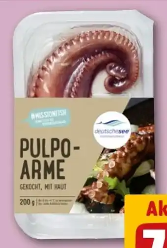 REWE Center Deutsche See Pulpo-Arme Angebot