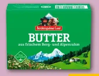 REWE Center Berchtesgadener Land Bergbauern Butter Angebot