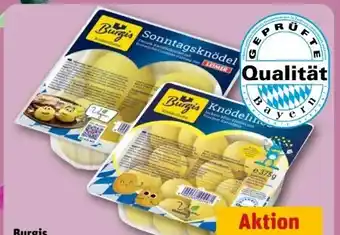 REWE Center Burgis Sonntagsknödel Angebot