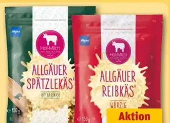 REWE Center Hof-Milch Allgäuer Reibekäse Angebot