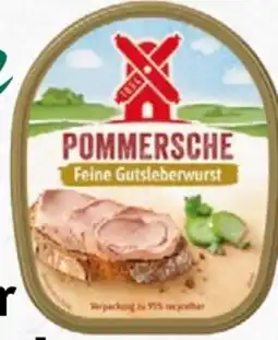 REWE Rügenwalder Mühle Pommersche Feine Gutsleberwurst Angebot