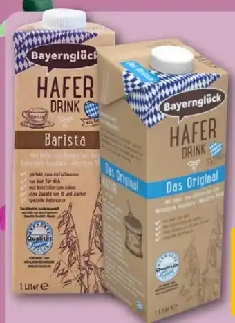 REWE Center Bayernglück Hafer Drink Angebot