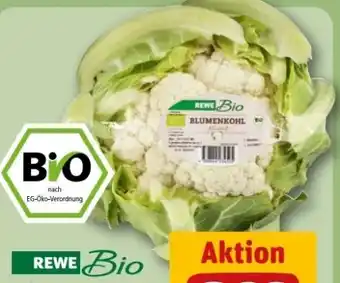 REWE Center Rewe Bio Blumenkohl Angebot