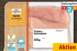 REWE Center Rewe Regional Puten-Schnitzel Angebot