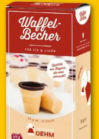 REWE Oehm Waffelbecher Angebot