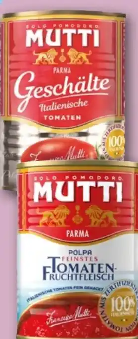 REWE Mutti Pomodori Pelati Angebot