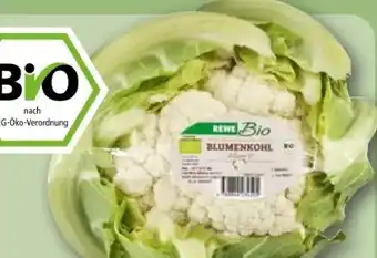 REWE Rewe Bio Blumenkohl Angebot