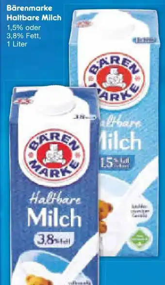 Netto Marken-Discount Bärenmarke Haltbare Milch Angebot