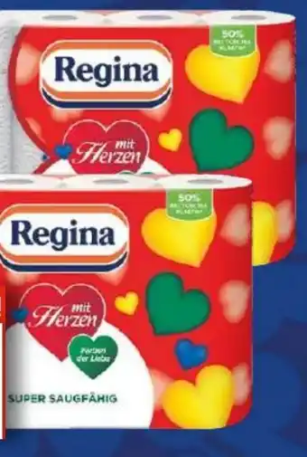 EDEKA Bandelt Regina Küchentücher mit Herzen Angebot