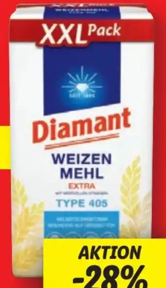 Lidl Diamant Weizenmehl Extra XXL Angebot