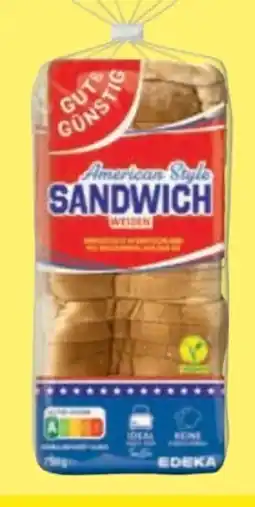 Edeka Gut & Günstig Sandwich Toast Angebot