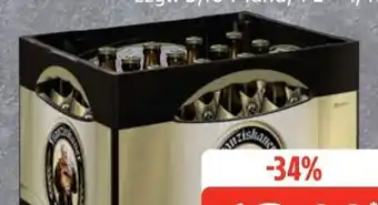 Edeka Franziskaner Hefe-Weissbier Angebot