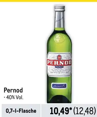 METRO Pernod 40% Vol. Angebot