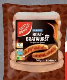 Edeka Gut & Günstig Delikatess Rostbratwurst Angebot