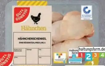 Edeka Gut & Günstig Hähnchenschenkel Angebot