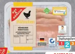 Edeka Gut & Günstig Puten Ministeaks Angebot