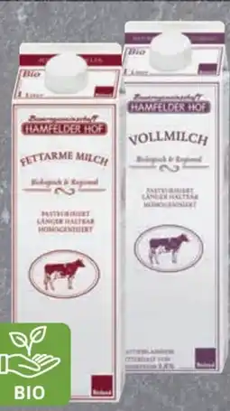 Edeka Hamfelder Hof Bio-Milch Angebot