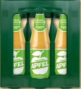 REWE Center Mein Becker's Bester Naturtrüber Apfelsaft Angebot