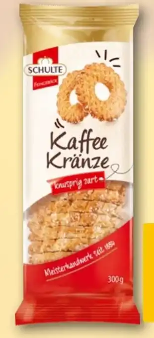 REWE Schulte Feingebäck Kaffeekränze Angebot