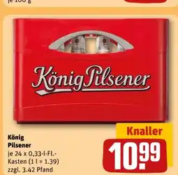 REWE König Pilsener Angebot