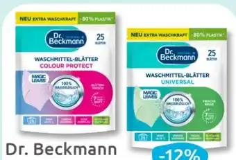 Budni Dr. Beckmann Waschmittelblätter Magic Leaves Color Angebot