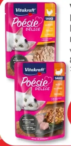 Budni Vitakraft Poésie Délice Katzenahrung Angebot