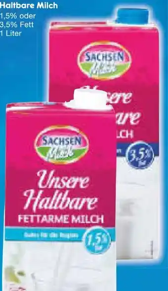 Netto Marken-Discount Sachsenmilch Unsere Haltbare Milch Angebot