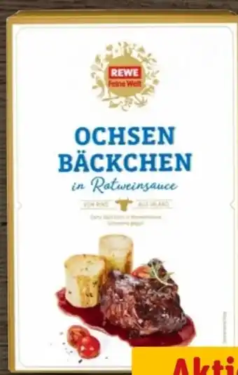 REWE Rewe Feine Welt Ochsen-Bäckchen Angebot