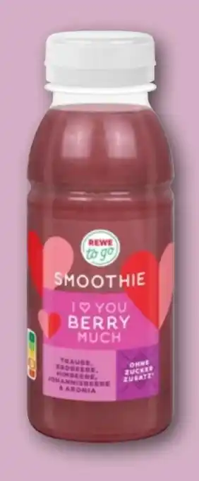 REWE Rewe to go Smoothie I love you Berry much Angebot