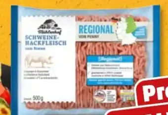 PENNY Mühlenhof Regional Schweine-Hackfleisch Angebot