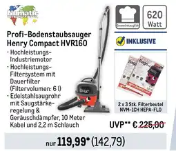 METRO Numatic Profi-Bodenstaubsauger Henry Compact HVR160 Angebot