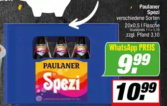 L. STROETMANN GROSSMARKT Paulaner Spezi Angebot