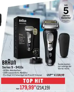 METRO BRAUN Series 9-9410s Angebot