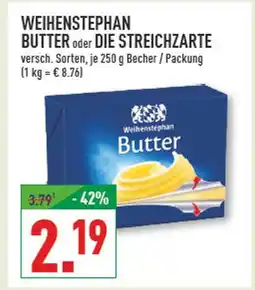 Marktkauf Weihenstephan butter oder die streichzarte Angebot