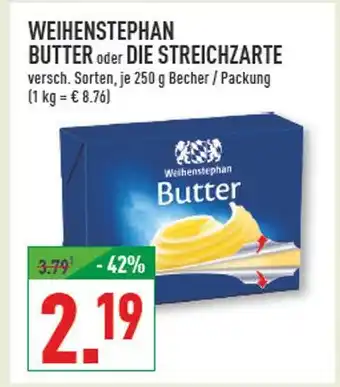 Marktkauf Weihenstephan butter oder die streichzarte Angebot