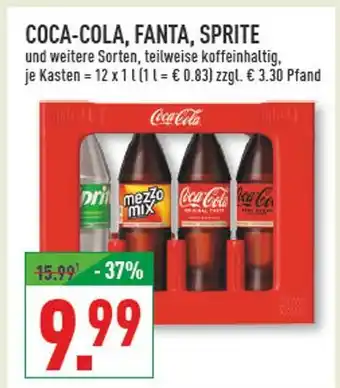 Marktkauf Coca-cola coca-cola, fanta, sprite Angebot