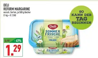 Marktkauf Deli reform margarine Angebot