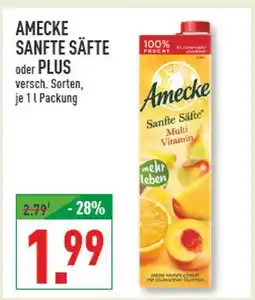 Marktkauf Amecke sanfte säfte oder plus Angebot