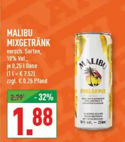 Marktkauf Malibu mixgetränk Angebot