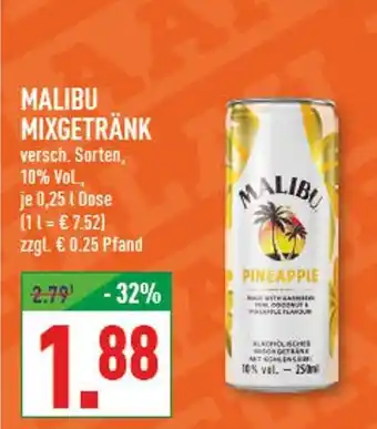 Marktkauf Malibu mixgetränk Angebot