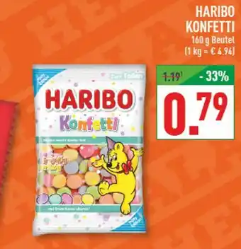 Marktkauf Haribo konfetti Angebot