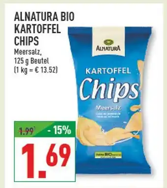 Marktkauf Alnatura kartoffel chips Angebot