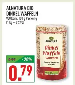 Marktkauf Alnatura bio dinkel waffeln Angebot