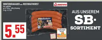 Marktkauf Rasting winterkrakauer oder rostbratwurst Angebot