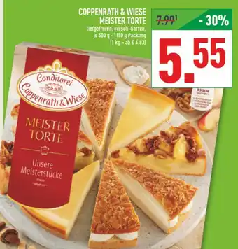 Marktkauf Coppenrath & wiese meister torte Angebot