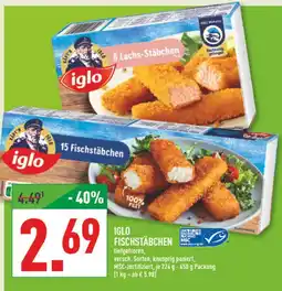 Marktkauf Iglo iglo fischstäbchen Angebot